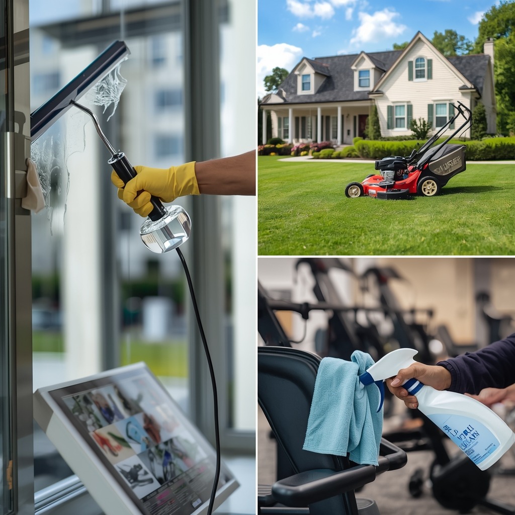 lucid-origin_Three_different_photographs_of_cleaning_activities_one_of_a_person_cleaning_a_wi-0